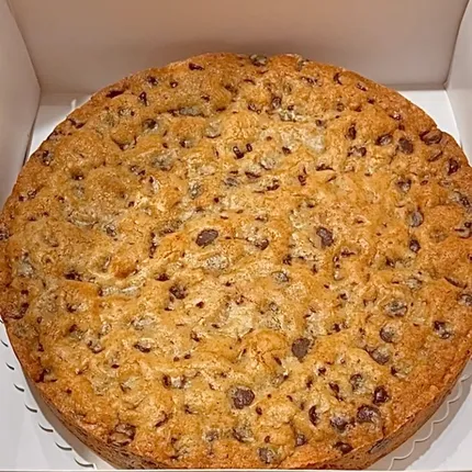 Torta Grande Chocochips Nutella (Por encargo min 6 horas de anticipación)